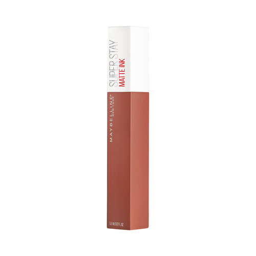 MAYBELLINE Super stay matte ink nudes tono nude 070 Amazonian  Pintalabios líquido con aplicador en forma de flecha y un acabado mate.