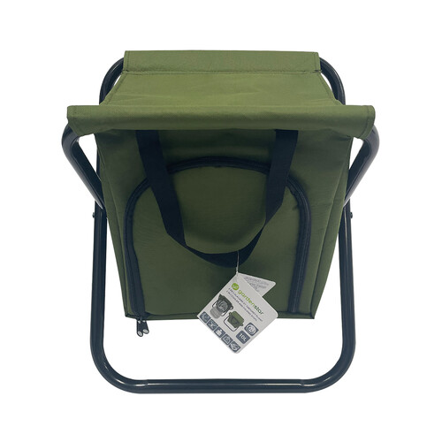 Silla plegable con bolsa nevera 32x27x34 cm GARDEN STAR.