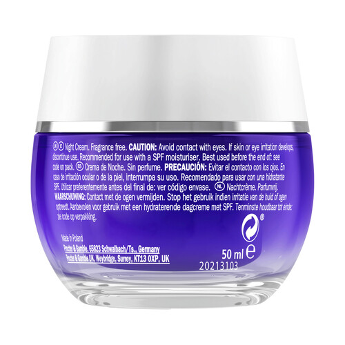 OLAY Retinol 24 Crema de noche renovadora e hidratante 50 ml.