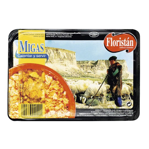 FLORISTÁN Migas extremeñas con jamón FLORISTAN 550 gr