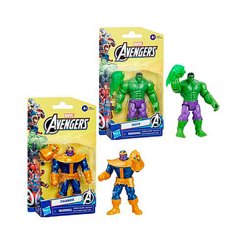 MARVEL Avengers Epic Hero Series Deluxe 10cm, figuras de acción en modelos surtidos.