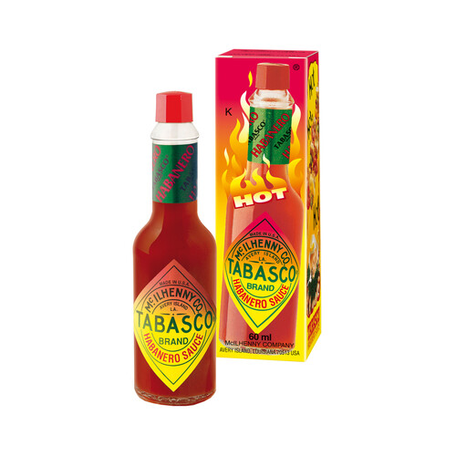 TABASCO Salsa picante habanero 60 ml.