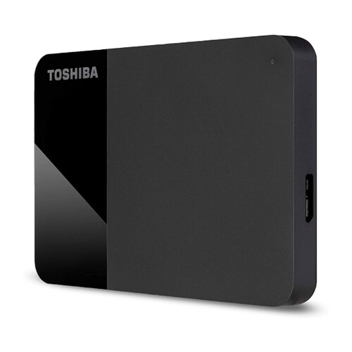 Disco duro externo 1TB TOSHIBA Canvio Ready, tamaño 2,5, conexión USB 3.0.