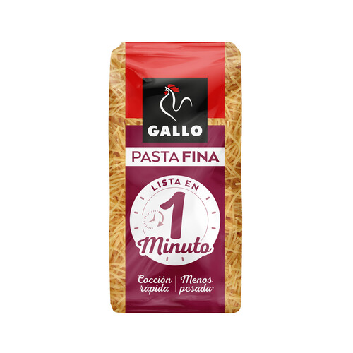GALLO Pasta fina en forma de fideo, lista en 1 minuto 400 g.