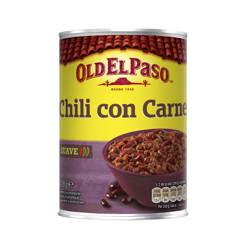 OLD EL PASO Chili con carne OLD EL PASO lata de 418 grs