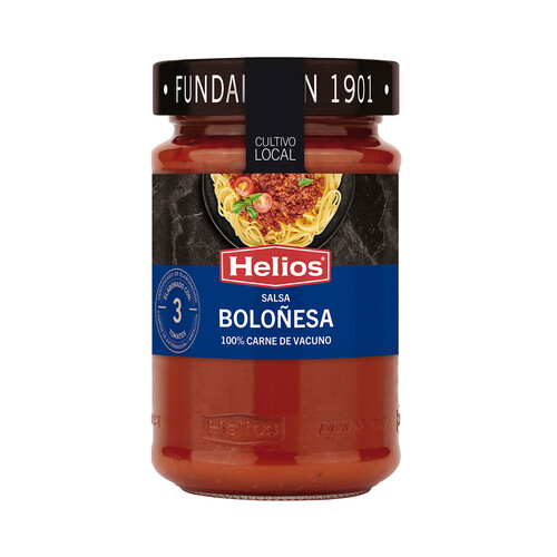 HELIOS Salsa boloñesa 380 g. 