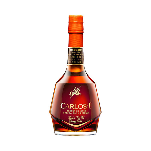 CARLOS I Brandy de Jerez solera gran reserva CARLOS I botella de 70 cl.