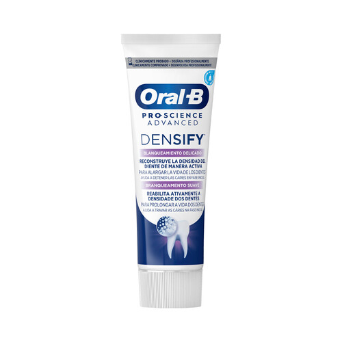 ORAL-B Densify Pasta de dientes con acción blanqueante delicada 75 ml.