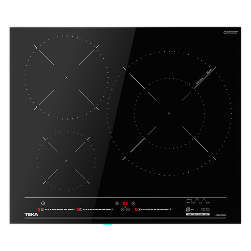 Placa de inducción TEKA IBC 63320 MPS MESTRE PAELLER, 3 zonas de cocción, 7200W, zona gigante 32cm, control táctil, A: 60cm.