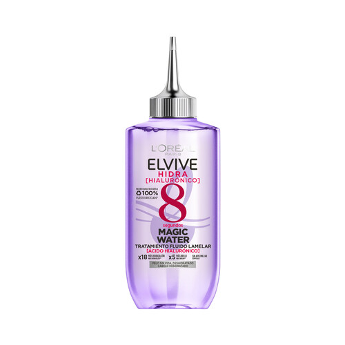 ELVIVE Tratamiento fluido con ácido Hialurónico para cabellos deshidratados y sin vida ELVIVE Hidra Hialurónico 200 ml.