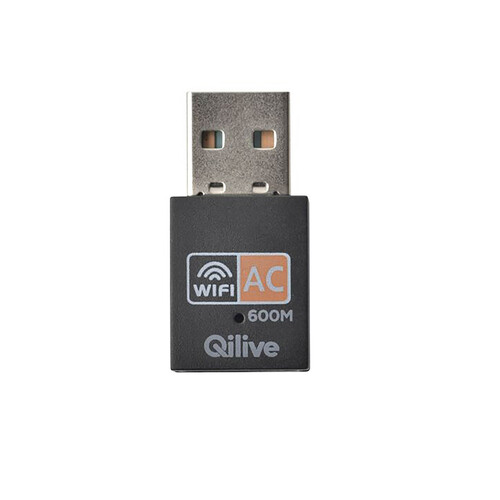 Mini adaptador usb Wifi QILIVE Q.3973, 600Mbps.