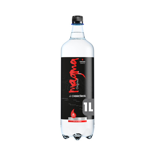 CABREIROA MAGMA  Agua mineral con gas botella 1 L.