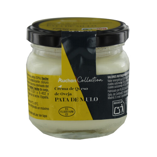 AUCHAN Queso untar pata mulo collection 170 g. Producto Alcampo