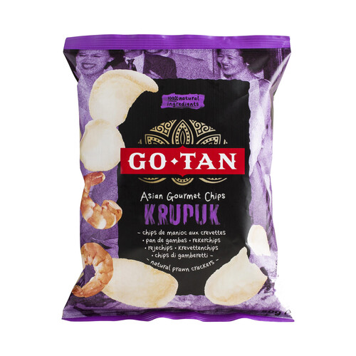 GO-TAN Crackers GO-TAN bolsa de 75 g.