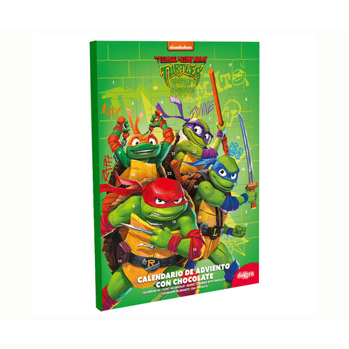 TORTUGAS NINJA Calendario adviento tortugas ninja 50 g