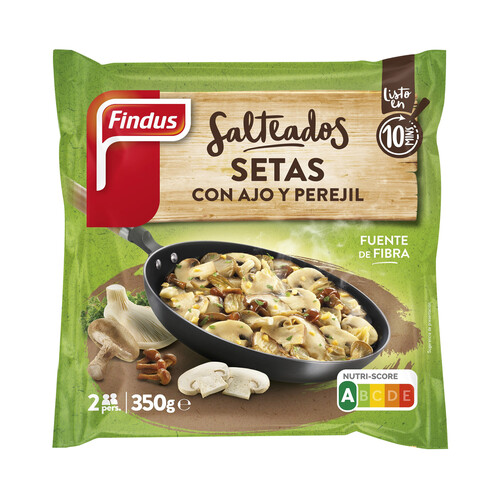 FINDUS Salteado de setas con ajo y perejil 350 g