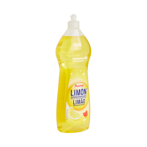 PRODUCTO ALCAMPO Lavavajillas concentrado superdesengrasante con aroma a limón 1 l.