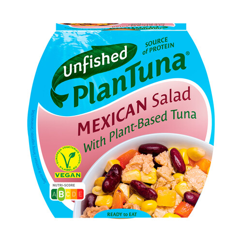 UNFISHED PLANTUNA Ensalada mexicana vegana 160 g.