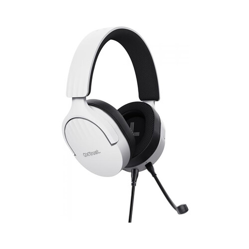 Auriculares gaming TRUST GXT489W FAYZO, color blanco.