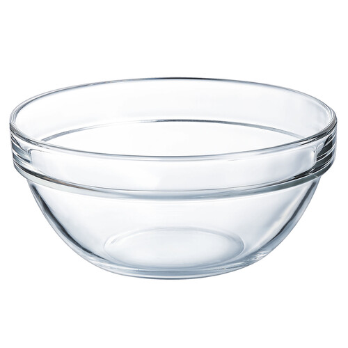 Ensaladera apilable de cristal, capacidad para 14 cl, 13,8 cm, ACTUEL.