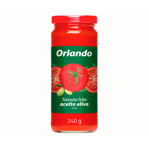 ORLANDO Tomate frito oliva en frasco de cristal