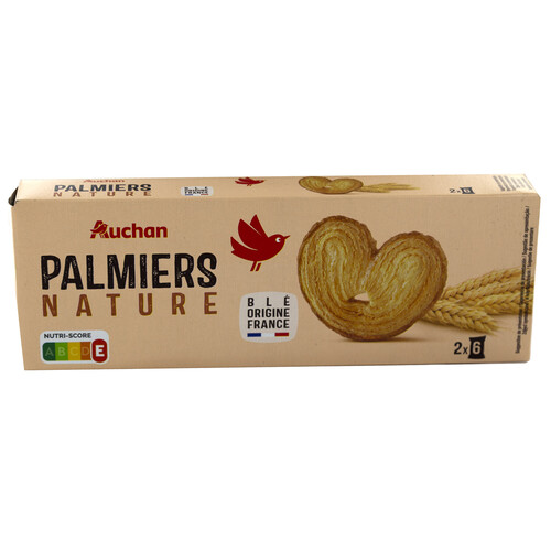 PRODUCTO ALCAMPO Palmeritas de hojaldre 100 g.