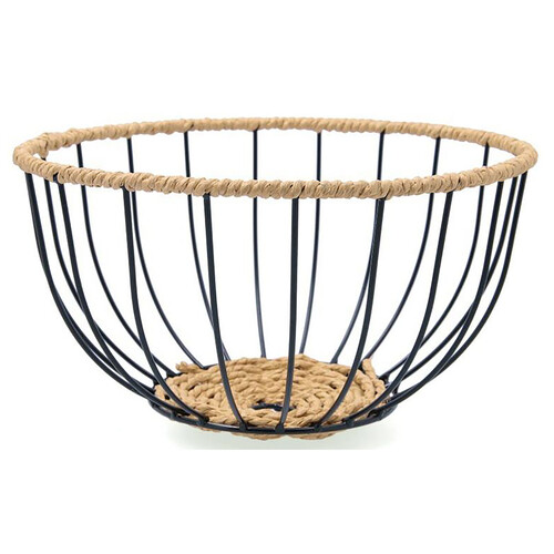 Cesta redonda 27,5 x 27,5 x 15 cm.