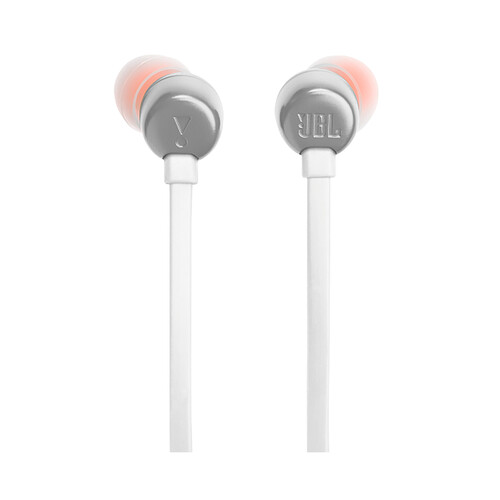 Auriculares de botón JBL Tune 310 T310CWHT, color blanco.