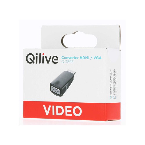 Adaptador VGA a HDMI QILIVE.