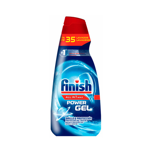 FINISH Detergente líquido para lavavajillas FINISH ALL IN 1 MAX 700 ml.