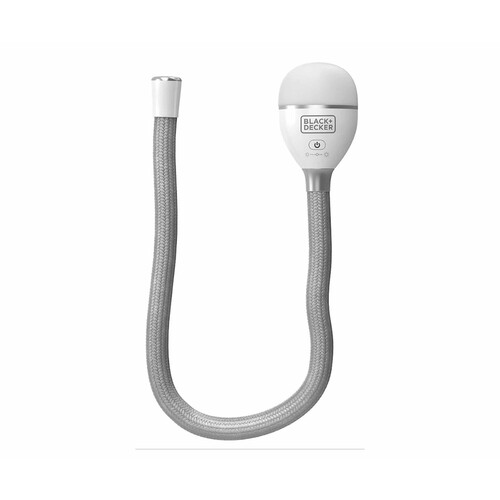 Linterna Led flexible con batería recargable BLACK + DECKER BDCFSL01, 3,6V,