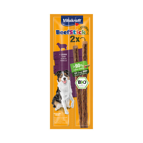 VITAKRAFT Snacks para perros sticks de cordero VITAKRAFT 2 uds.