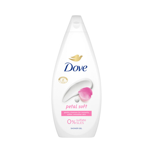 DOVE Gel renovador para baño o ducha con extracto de rosa y peonia DOVE 720 ml.