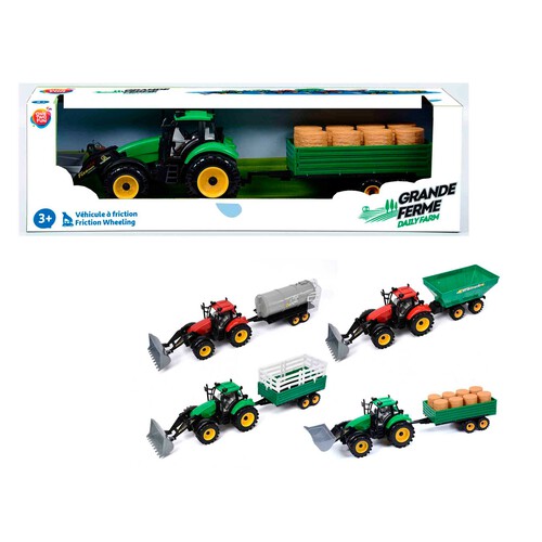 Tractor  48Cm Con Mecanismo ONE TWO FUN ALCAMPO