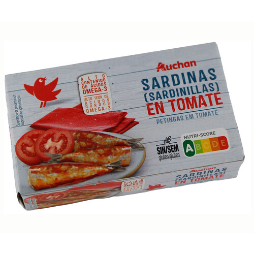 PRODUCTO ALCAMPO Sardinillas en tomate lata 65 g.