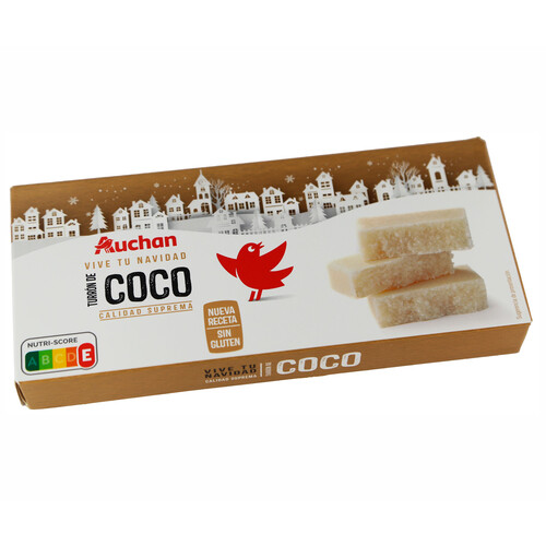 PRODUCTO ALCAMPO Turrón de coco  250 g.