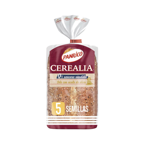 PANRICO Ceralia Pan de molde 5 semillas 435 g.