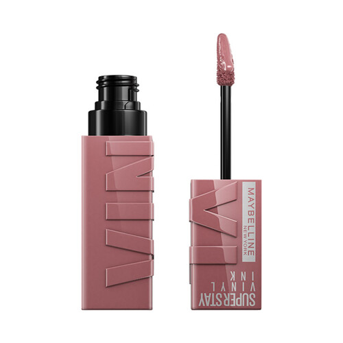 MAYBELLINE Superstay vinyl ink tono 110 Awestruck Lápiz de labios en tinta líquida con acabado efecto vinilo. 