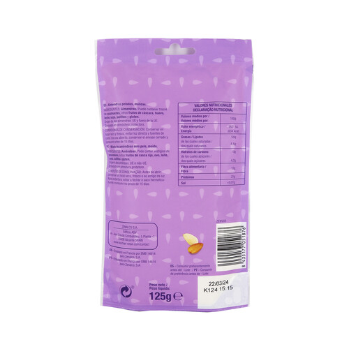 PRODUCTO ALCAMPO Almendra molida 125 g.