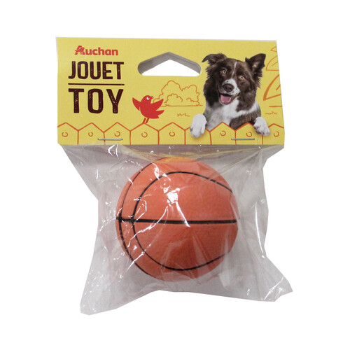 PRODUCTO ALCAMPO Juguete pelota de goma (diseño deportivo) de 6 cm.