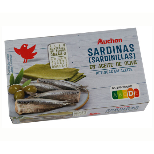 PRODUCTO ALCAMPO Sardinillas en aceite de oliva lata 65 g.