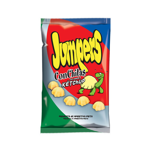 JUMPERS Conchitas con ketchup JUMPERS 90 g.