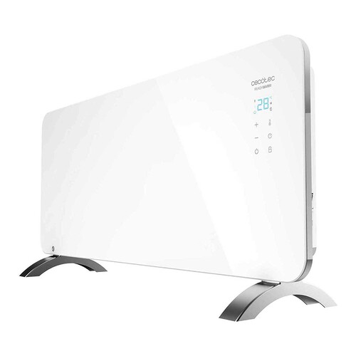 Convector CECOTEC Ready Warm 6750 Crystal Connection, Wifi, 2000W, termostato.