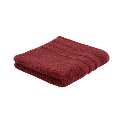 Toalla de lavabo, 500g/m², , color rojo, ACTUEL.