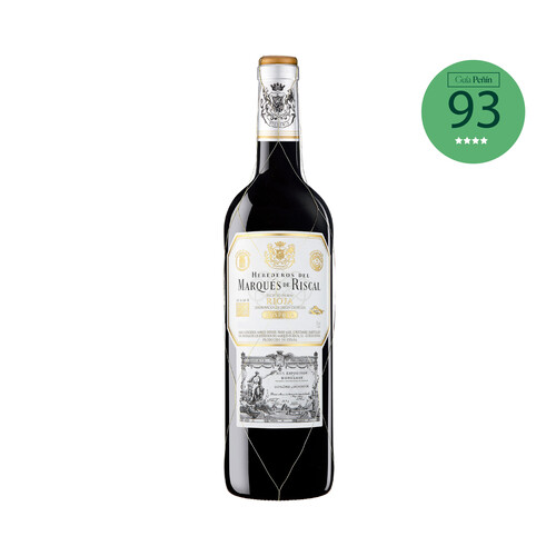 MARQUÉS DE RISCAL  Vino tinto reserva con D.O. Ca. Rioja botella 75 cl.