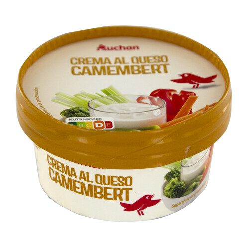 Crema de queso para untar camembert PRODUCTO ALCAMPO 125 g.