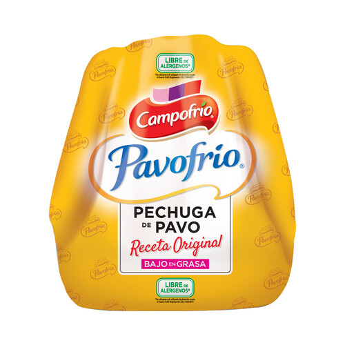 Pechuga de pavo CAMPOFRÍO Pavofrío 170 Gramos Aproximados