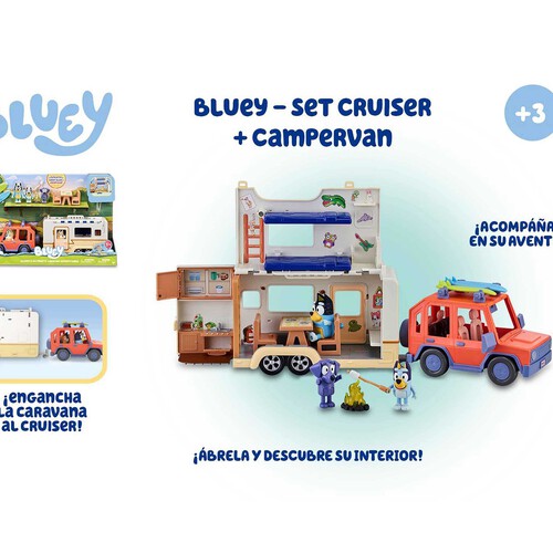 Bluey Aventuras En Caravana +3 años.