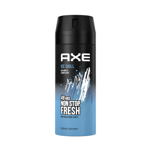 AXE Ice chill Desodorante en spray para hombre con protección antitranspirante hasta 48 horas 150 ml.