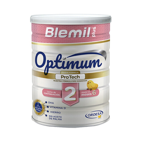 BLEMIL Leche (2) de continuación, a partir de 6 meses BLEMIL Plus 2 Optimum  800 g. - Alcampo ¡Haz tu Compra Online y Recoge Más de 50.000 Productos a  Precios Alcampo A Partir de 2h!